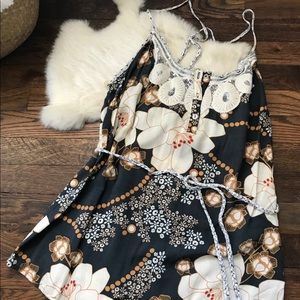 Belle Du Jour Sequin Embellished Tank